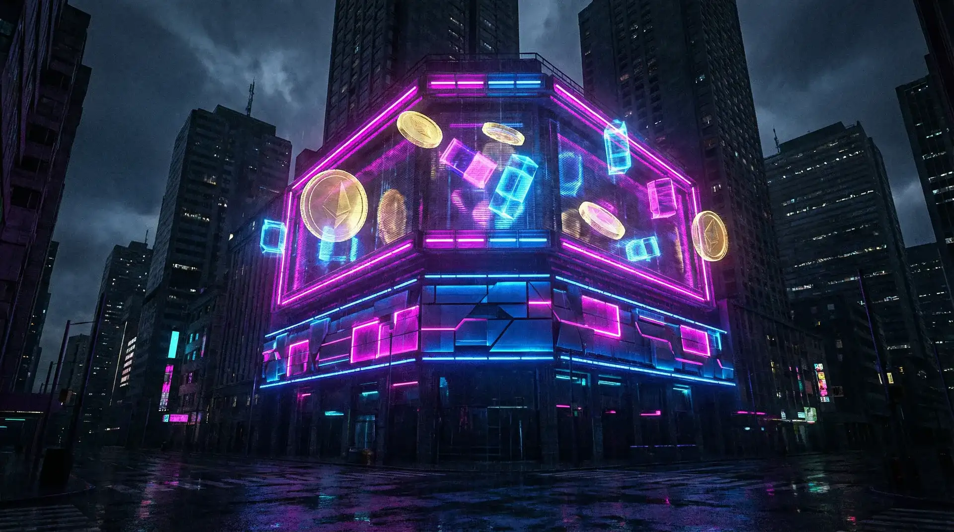 大发棋牌 蓝图首充狂欢夜广告牌